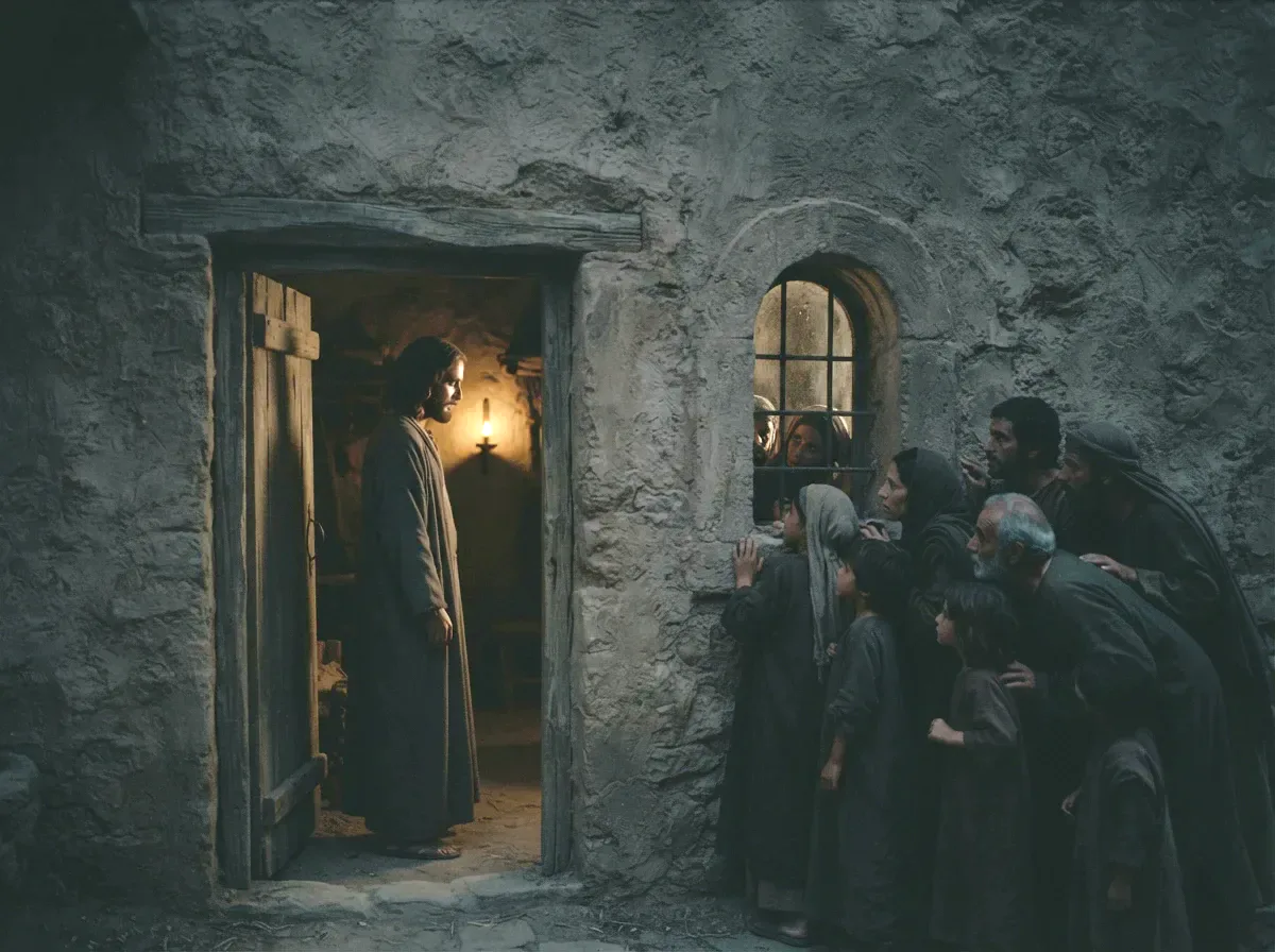 You Can't See Jesus Through a Peephole