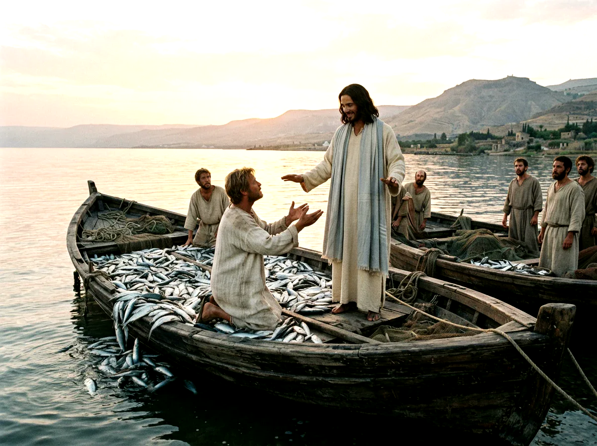 He Fills Net--Sized Obedience With Nets--Sized Blessing