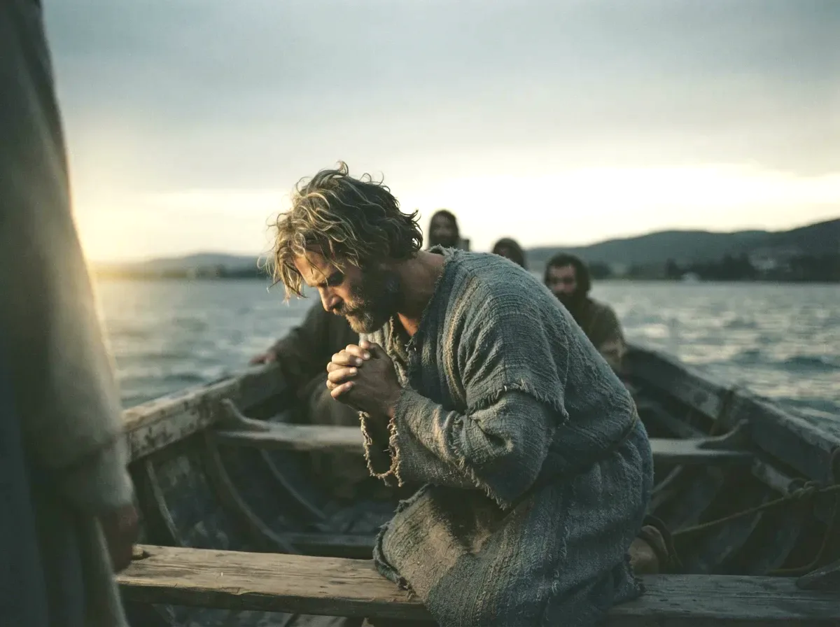 Why Peter Fell to His Knees in a Boat
